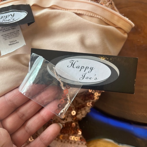 New with tags. Pink Gold sequin dress. - Picture 9 of 11